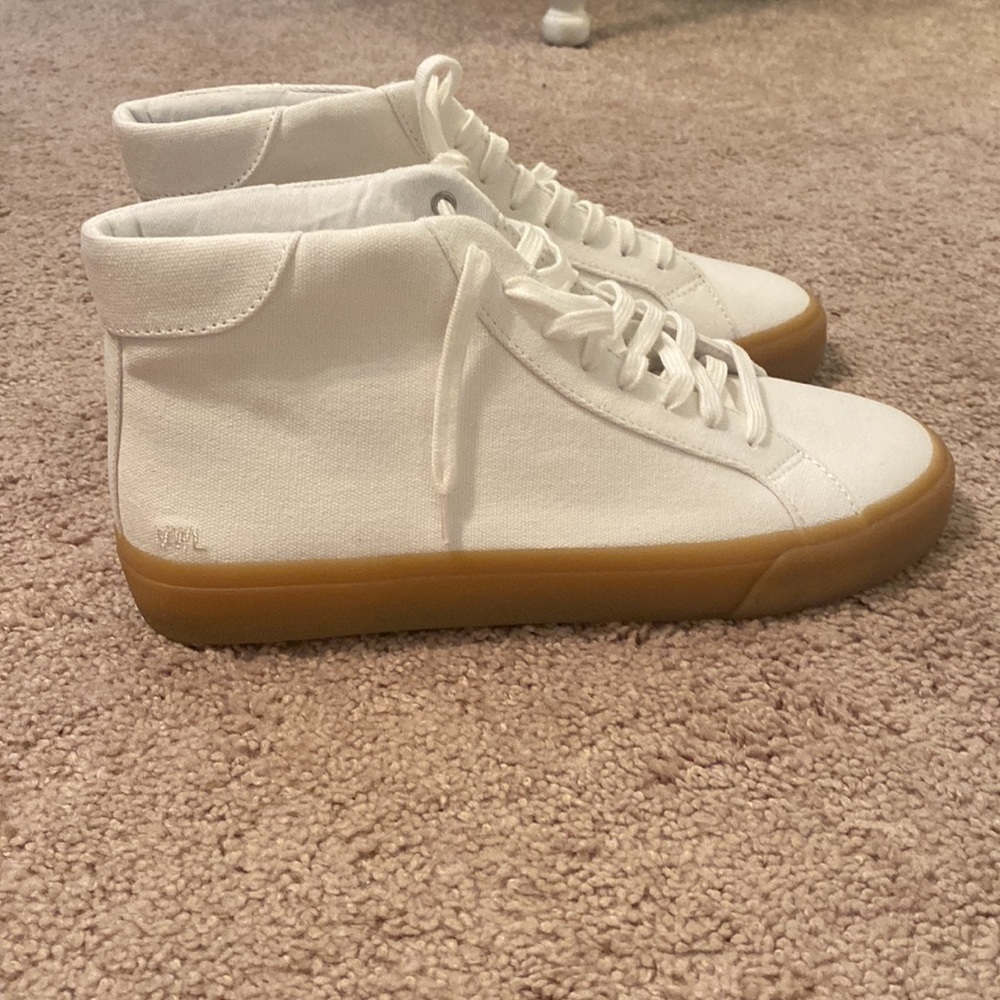 Madewell Sidewalk High-Top Sneakers in Recycled Canvas AI292 - Picture 2 of 7